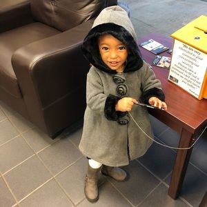 Fabulous 🌹 faux fur overcoat